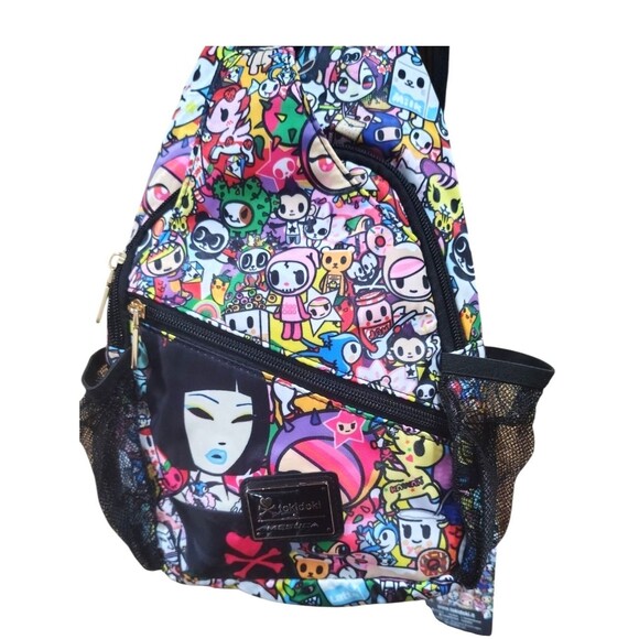 tokidoki Handbags - tokidoki Multicolor Character Print Crossbody Sling Bag One Strap Adjustable
